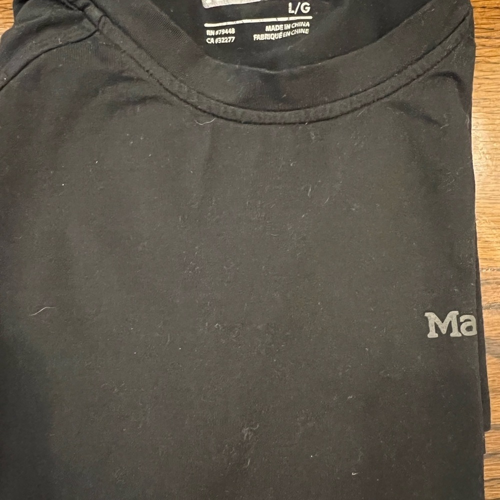 Marmot men’s black long sleeve shirt - Picture 6 of 7